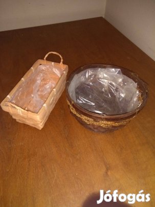 Bélelt virágkosarak eladók