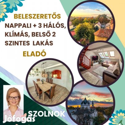 Beleszeretős lakás eladó- pazar kilátással- Szolnok, belváros