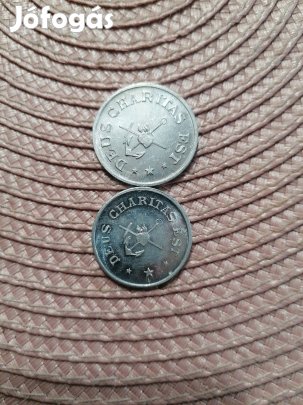 Belga keresztény érme