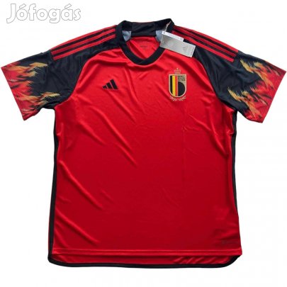 Belgium Belga válogatott 2022-23 Adidas hazai *Új* foci mez XXL-es
