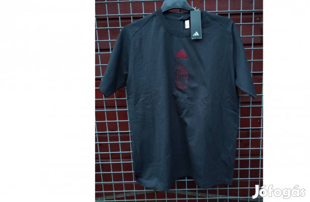 Belgium válogatott eredeti szürke adidas póló (M)