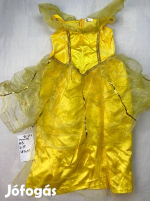 Belle jelmez, hercegnő jelmez 7-9 év DK574