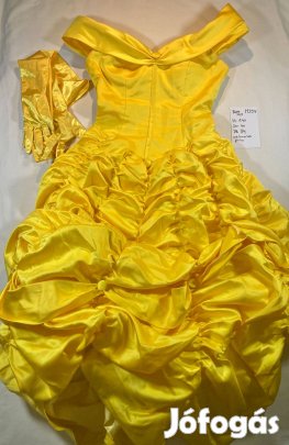 Belle jelmez, hercegnő jelmez, felnőtt jelmez M297