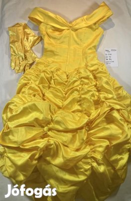 Belle jelmez, hercegnő jelmez, felnőtt jelmez M297