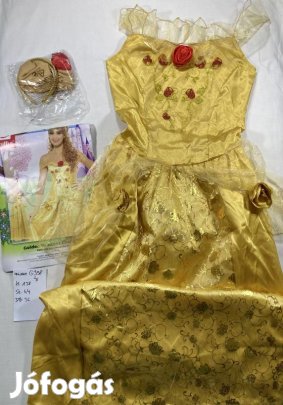 Belle jelmez, hercegnő jelmez, felnőtt jelmez, új G398