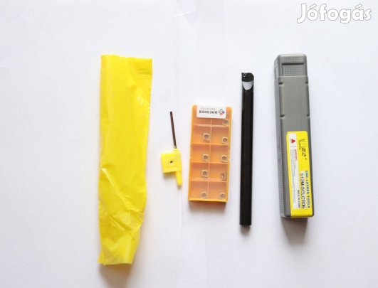 Belső, lyuk esztergakés 6-7-8mm átmérő ; 124; hossz. 7500 Ft