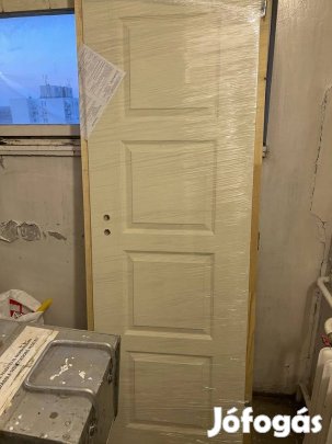Beltéri ajtó Kréta 210x75 balos ajtó új fóliás Debrecenben eladó