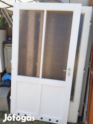 Beltéri ajtólap 101,5x195cm üveges falcos balos