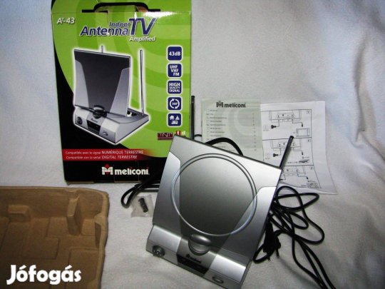 Beltéri antenna Melicom AT 43 erősítésú magas minőség hang és kép