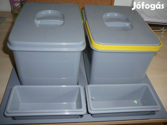 Beltéri hulladék tároló készlet eladó