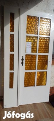 Beltéri üveges iker ajtó, kitűnő állapotban eladó