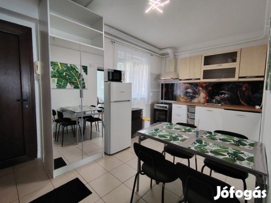 Belváros központi részén téglalakás kiadó.