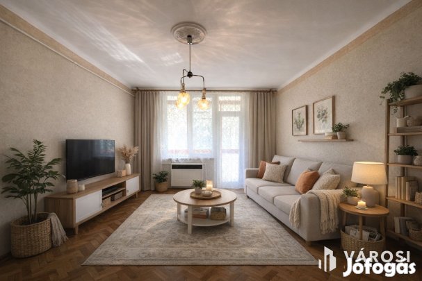 Belvárosi 2. emeleti erkélyes tégla lakás eladó