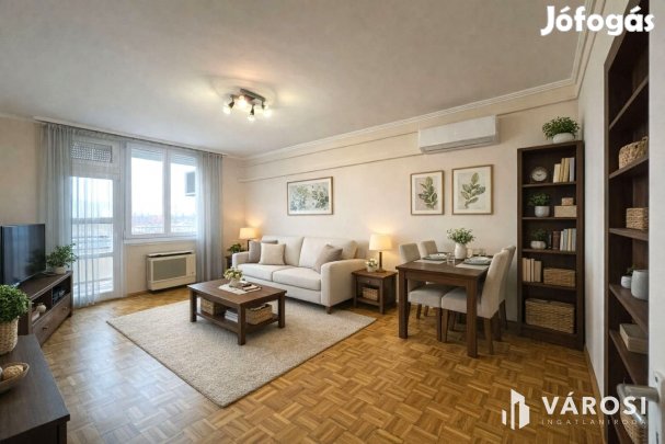 Belvárosi, 2 szobás, erkélyes, tégla lakás, Orosházán