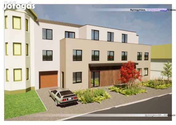 Belvárosi, új építésű társasházi lakás!