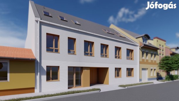 Belvárosi épülő társasházban  földszinti iroda vagy üzlethelyiség