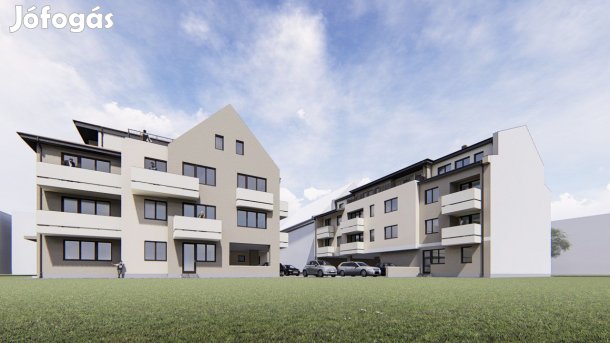 Belvárosi új építésű 2 szobás lakás liftes házban eladó!