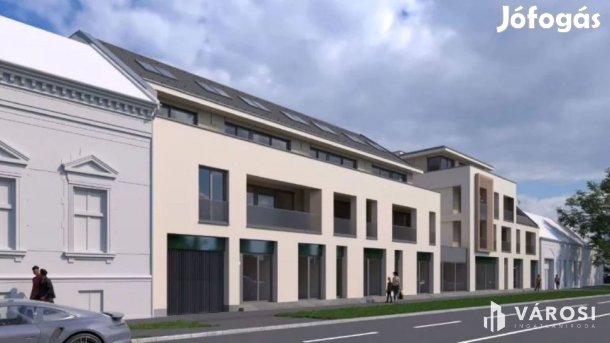 Belvárosi új lakás kulcsrakészen, gépesített konyhával eladó