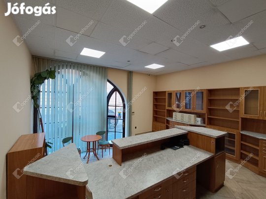 Belvárosi utcafronti üzlethelyiség eladó