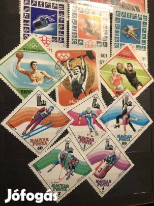 Bélyeg gyűjtemény 70-80 évek