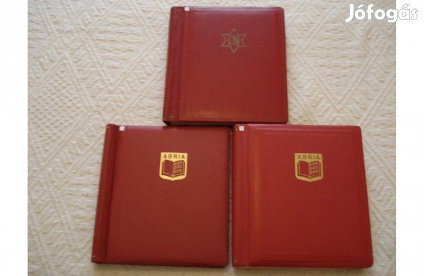 Bélyeg gyűjtemény, 3 albumban