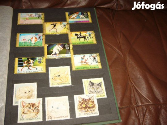 Bélyeg gyűjtemény . 1-2-3 . Cserélhető ! 2