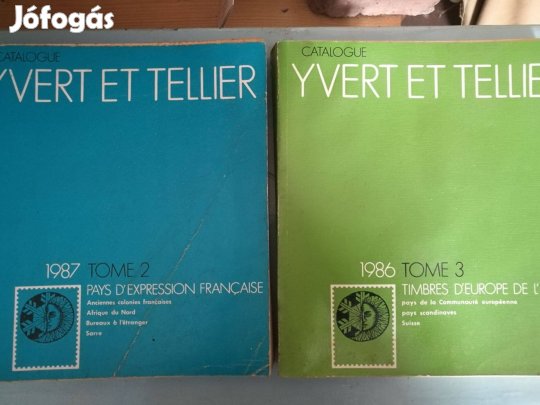 Bélyeg katalógusok - Yvert