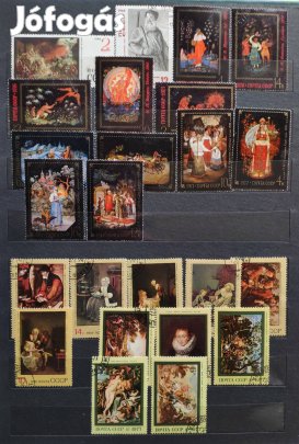 Bélyegalbumok, 5 db