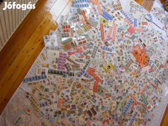 Bélyegek 1890-1999 közötti,átnézetlen sorok,egyebek harmad áron kb