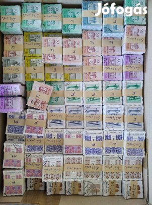 Bélyegek bündliben kb. 20000 db