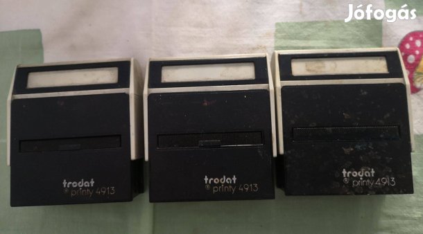 Bélyegző Trodat 4913 3db használt