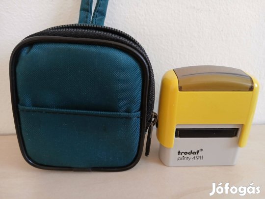 Bélyegző, Trodat printy 4911 citromsárga tokkal együtt