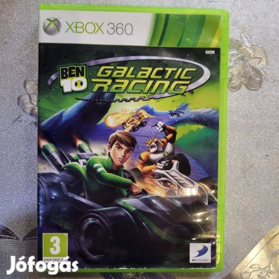 Ben 10 Galactic Racing eredeti xbox360 játék eladó-csere