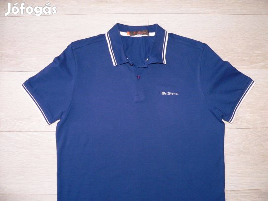 Ben Sherman rövid ujjú galléros póló (M)