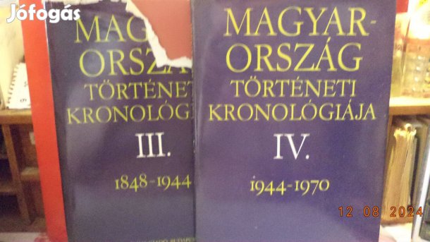 Benda Kálmán: Magyarország történeti kronológiája I - IV