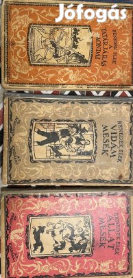 Benedek Elek: Állatmesék, Vidám mesék, A tatárjárás mondái 3 db egyben