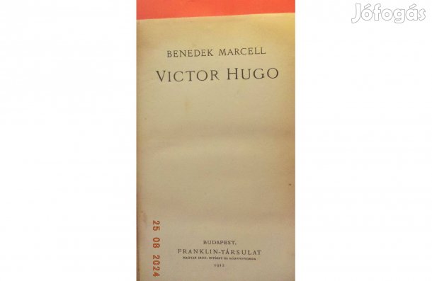Benedek Marcell: Victor Hugo