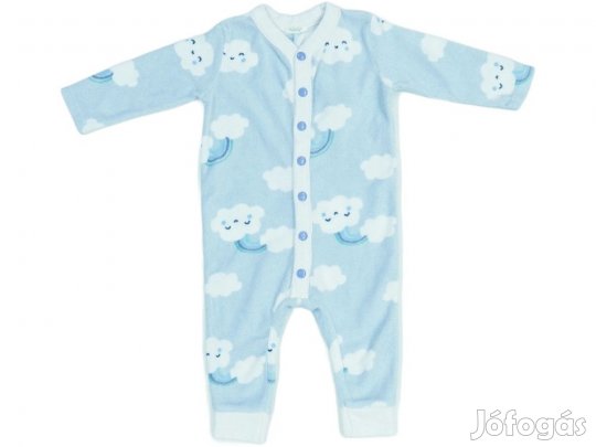 Benetton Új (címke nélküli) Fiú Hosszú ujjú rugdalózó (Méret: 74)