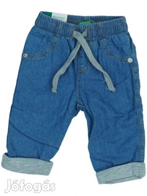 Benetton Új (címkés) Fiú Bélelt és Thermo nadrág (Méret: 68)