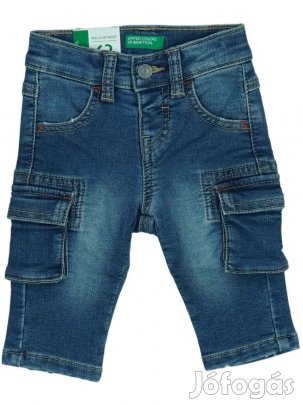 Benetton Új (címkés) Fiú Bélelt és Thermo nadrág (Méret: 68)