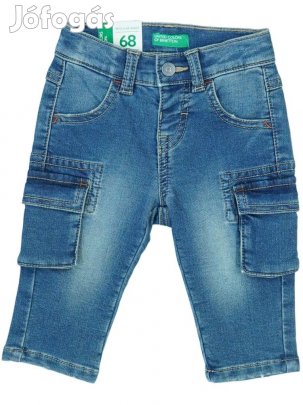 Benetton Új (címkés) Fiú Bélelt és Thermo nadrág (Méret: 68)