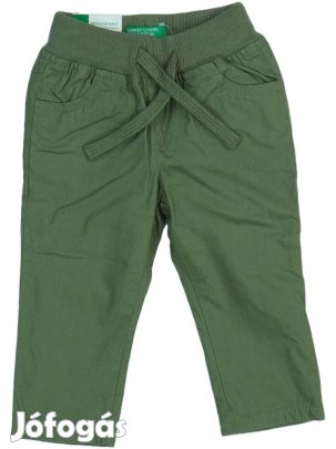 Benetton Új (címkés) Fiú Bélelt és Thermo nadrág (Méret: 68)