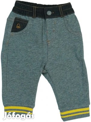 Benetton Új (címkés) Fiú Bélelt és Thermo nadrág (Méret: 74)