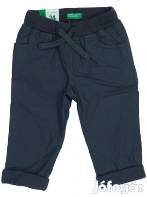 Benetton Új (címkés) Fiú Bélelt és Thermo nadrág (Méret: 80)
