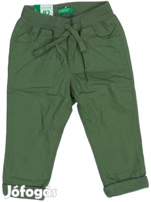 Benetton Új (címkés) Fiú Bélelt és Thermo nadrág (Méret: 86)