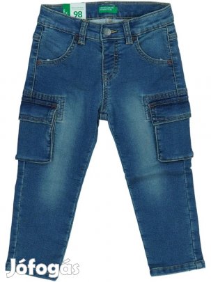 Benetton Új (címkés) Fiú Bélelt és Thermo nadrág (Méret: 98)