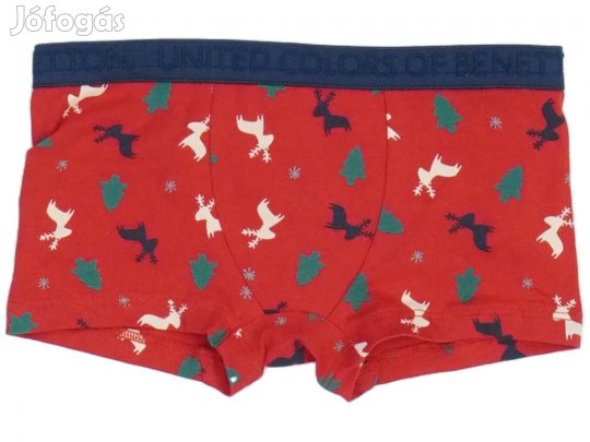 Benetton Új (címkés) Fiú Boxer (Méret: 92)