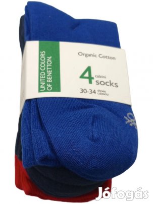 Benetton Új (címkés) Fiú Csomag - Zoknik (EU 34)