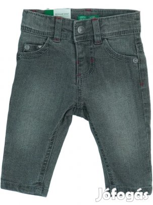 Benetton Új (címkés) Fiú Farmernadrág (Méret: 68)