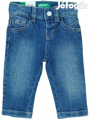 Benetton Új (címkés) Fiú Farmernadrág (Méret: 68)